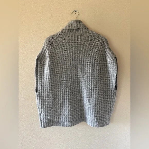 Anthropologie Gray Cowl Neck Sweater - Picture 9 of 9